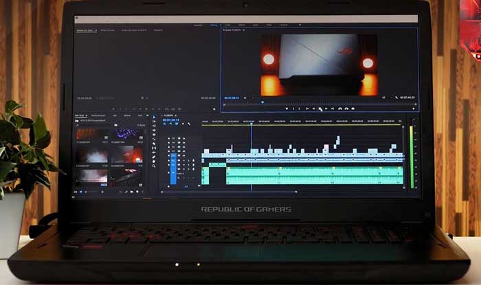 laptop untuk edit video