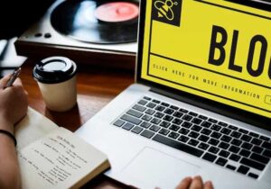 menjadi blogger