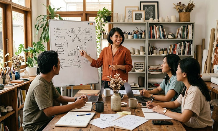 Mengembangkan Bisnis Kreatif